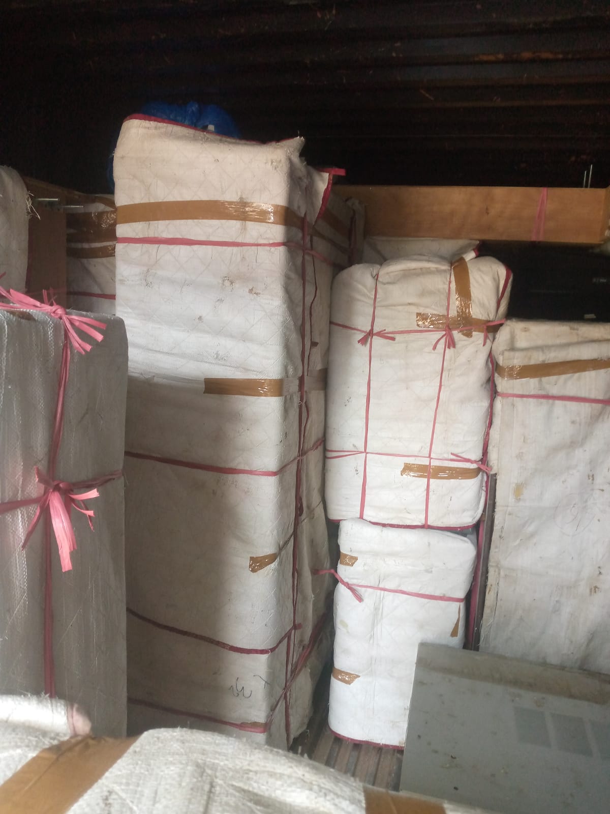 Perfect Packers Movers team in yellow uniform packing in Saket Delhi
